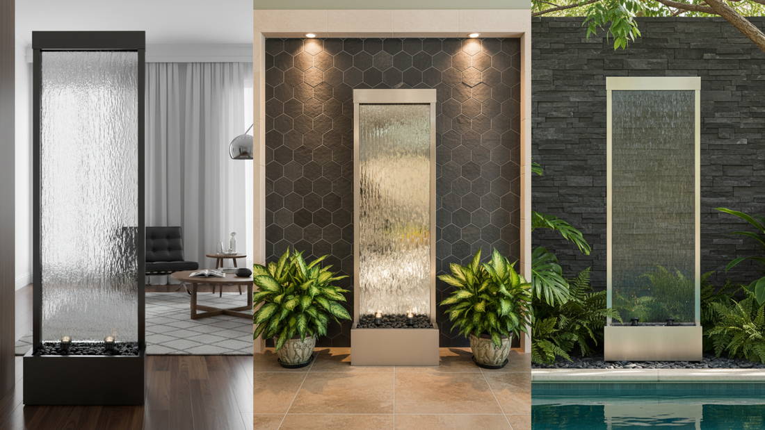 Reasons to Add a Mirror Waterfall Fountain to Your Indoor or Outdoor Space